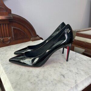 Christian Louboutin Sporty Kate 85 Black Pumps size 36.5